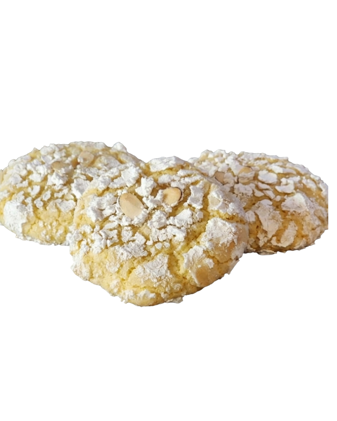 Almond Crinkle Cookie