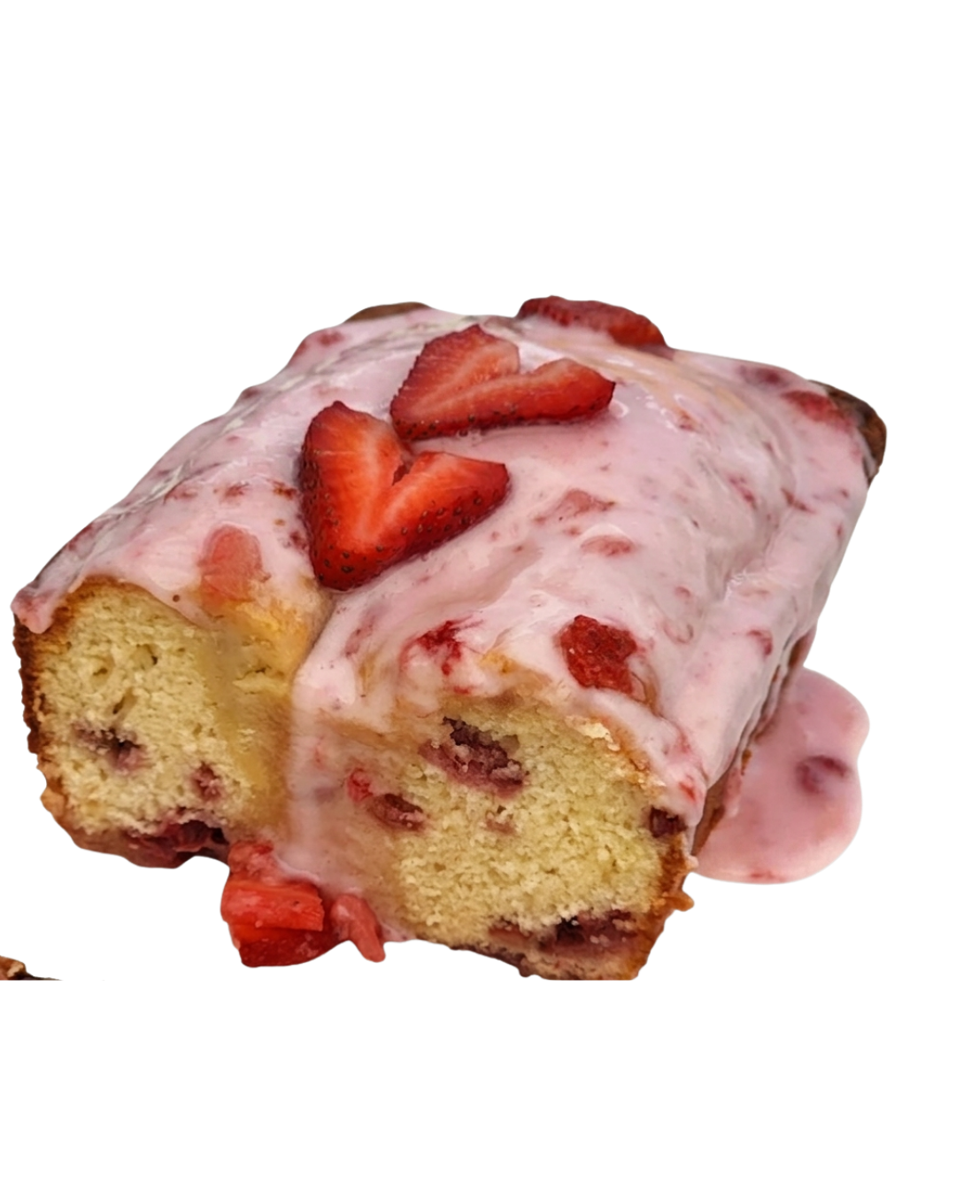 Strawberry Pound Cake